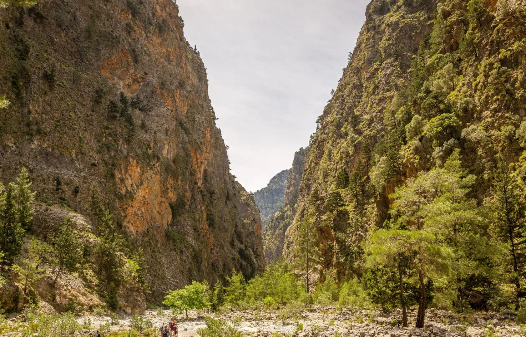 Widok na Wąwóz Samaria